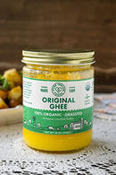 Pure Indian Foods Organic Grassfed Original Ghee, 14 oz, Pasture Raised, Gluten-Free, Non-GMO, Paleo, Keto-Friendly Cooking Fat/Oil, Clarified Butter (16 fl oz / 1 pint)