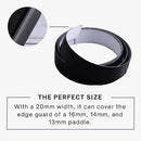 Pickleball Paddle Edge Guard Tape (Burgandy, Narrow)