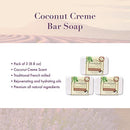 A LA MAISON Lavender Flower Bar Soap - Triple French Milled Natural Moisturizing Hand Soap Bar (3 Bars of Soap, 8.8 oz)