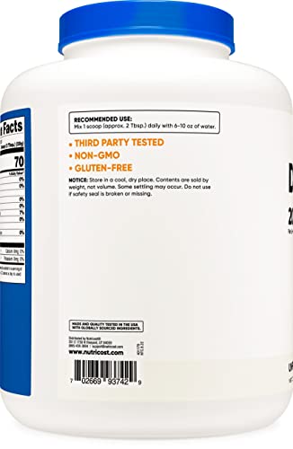 Nutricost Dextrose Powder 10 LBS - Non-GMO, Gluten Free