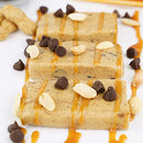 BHU Cookie Dough Keto Protein Bars, Chocolate Chip, Ultra Creamy Refrigerated Keto Snacks - 4g Net Carbs, 1g Sugar (8 Bars)