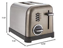 Cuisinart CPT-160 Metal Classic 2-Slice Toaster, Brushed Stainless