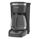 Black+Decker CM1160B 12-Cup Programmable Coffee Maker, Black/Stainless Steel