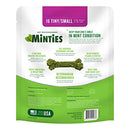 Minties VetIQ Dog Dental Bone Treats, Dental Chews for Medium/Large Dogs (Over 40 Lbs)