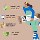 IQBAR Brain and Body Keto Protein Bars - Chocolate Lovers Variety Keto Bars - 12-Count Energy Bars - Low Carb Protein Bars - High Fiber Vegan Bars and Low Sugar Meal Replacement Bars - Vegan Snacks