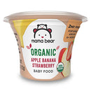 Amazon Brand - Mama Bear Organic Baby Food, Vegetable Variety Pack, 4 Ounce Tub, Pack of 12 (Shipping Only)