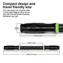 Premium Muscle Roller The Ultimate Massage Roller Stick 17 Inches Recommended by Physical Therapists Promotes Recovery Fast Relief for Cramps Soreness Tight Muscles (Black)