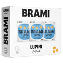 Simply Pickled Lupini Beans Snack by BRAMI | 9g Plant Protein, 0g Net Carbs | Vegan, Vegetarian, Keto, Mediterranean Diet, Non Perishable | 2.3 oz (Variety, 8 Count)