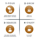 NUTRABOOST - Energy Tea | Focus Tea – Includes Astragalus, Ashwagandha & Gotu Kola - Naturally Caffeine-Free and Sugar-Free - 20 Enveloped Tea Bags - by Nutra Tea - Herbal Tea