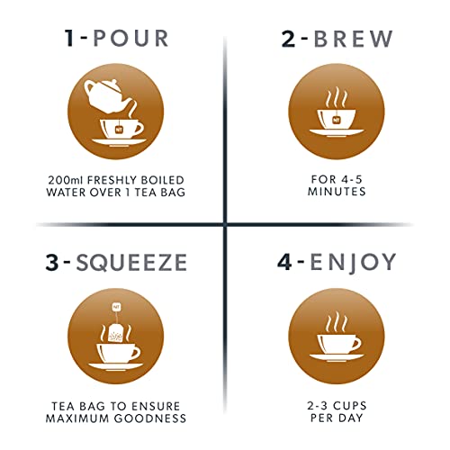NUTRABOOST - Energy Tea | Focus Tea – Includes Astragalus, Ashwagandha & Gotu Kola - Naturally Caffeine-Free and Sugar-Free - 20 Enveloped Tea Bags - by Nutra Tea - Herbal Tea