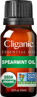 Cliganic Organic Cardamom Essential Oil - 100% Pure Natural for Aromatherapy Diffuser | Non-GMO Verified