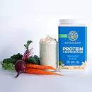 Vegan Protein Powder with BCAA  Organic Hemp Seed Gluten Free Non-GMO Dairy Soy Sugar Free Low Carb Plant Based Protein Powder | Unflavored Warrior Blend by Sunwarrior