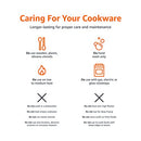 Amazon Basics Non-Stick Cookware 15-Piece Set, Pots, Pans and Utensils, Black