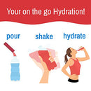 Electrolyte Hydration Drink Mix with Vitamin D, Non GMO Electrolyte Powder Hydration Pack, Lemon Citrus, 30 Hydration Powder Packets - GoHydrate