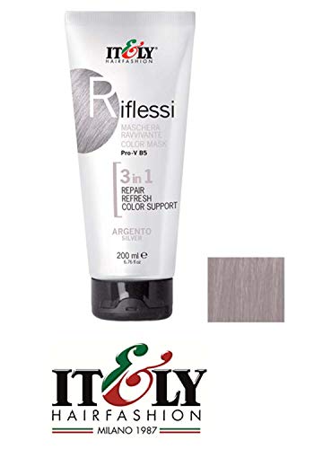IT&LY ITLY RIFLESSI COLOR RENEWAL MASK MASQUE - 6.76oz SILVER