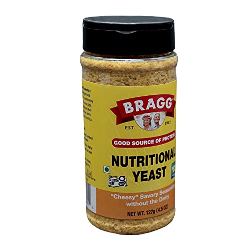 Bragg Premium Nutritional Yeast Seasoning 4.5 Ounce (Packaging May Vary)