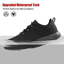 Waterproof Work Sneakers Women Zapatos de Trabajo para Mujer Non Slip Food Service Work Shoes Lightweight Kitchen Restaurant Nurse Chef Footwear Non Slip Anti Oil Black