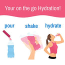 Electrolyte Hydration Drink Mix with Vitamin D, Non GMO Electrolyte Powder Hydration Pack, Lemon Citrus, 30 Hydration Powder Packets - GoHydrate