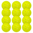 Franklin Sports Outdoor- X-40 Pickleball Balls - USA Pickleball (USAPA) Approved - 3 Pack Outside Pickleballs - Optic Yellow - US Open Ball