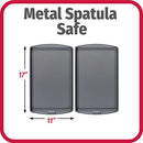 Goodcook Baking Sheet, 13 Inch x 9 Inch, Dark gray - 3 Piece