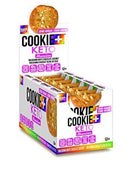 Bake City Cookie Plus Keto | 1oz Chocolate Chip Cookies (12 pack), Gluten Free, 0g Sugar, Only 1.5g Net Carbs, Good Fats, 5g Protein, Kosher, No Artificial Flavors