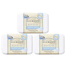A LA MAISON Lavender Flower Bar Soap - Triple French Milled Natural Moisturizing Hand Soap Bar (3 Bars of Soap, 8.8 oz)