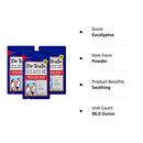 Dr Teal's Epsom Salt Bath Soaking Solution, Eucalyptus and Lavender, 2 Count, 3lb Bags - 6lbs Total (Packaging May Vary)