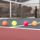 Franklin Sports Outdoor- X-40 Pickleball Balls - USA Pickleball (USAPA) Approved - 3 Pack Outside Pickleballs - Optic Yellow - US Open Ball