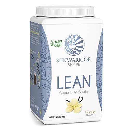 Vegan Protein Shake Powder | Meal Replacement Shakes Keto Organic Gluten Free Dairy Free Low Carb Plant Based Protein Powder | Chocolate Lean Meal Protein Shake 20 SRV 720 G by Sunwarrior