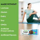 Orgain Organic Vegan Protein Bars, Peanut Butter - 10g Plant Based Protein, Gluten Free Snack Bar, Low Sugar, Dairy Free, Soy Free, Lactose Free, Non GMO, 1.41 Oz (12 Count)