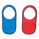OnCourt OffCourt Large Pop Up Targets with Velcro Straps and Durable Metal Frame for Tennis Practice and Training, Set of 2, Blue and Red