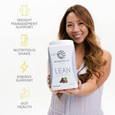 Vegan Protein Shake Powder | Meal Replacement Shakes Keto Organic Gluten Free Dairy Free Low Carb Plant Based Protein Powder | Chocolate Lean Meal Protein Shake 20 SRV 720 G by Sunwarrior