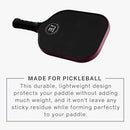 Pickleball Paddle Edge Guard Tape (Burgandy, Narrow)