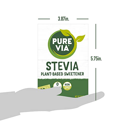 Pure Via Whole Earth Stevia Sweetener 28.2oz (800 packets)