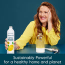 Grove Co. Ultimate Dish Soap Refills (3 x 16 Fl Oz) Removes 48-hr Stuck-on Food and Grease, Plastic Free Cleaning Products, 100% Natural Lavender Blossom & Thyme Fragrance