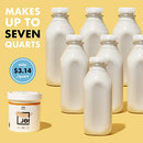 Almond Milk Concentrate by JOI | Make Your Own Fresh Almond Milk | Whole30 Approved; Just One Ingredient | Unsweetened without Gums or Emulsifiers | Vegan, Keto, Paleo Friendly | 15 oz. | Makes up to 7 Qts (Shipping Only)