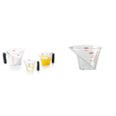 OXO Good Grips 3-Piece Angled Measuring Cup Set, Black