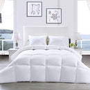 Utopia Bedding Down Alternative Comforter (Twin, White) - All Season Comforter - Plush Siliconized Fiberfill Duvet Insert - Box Stitched