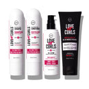 Love Ur Curls Ultra-Defining Curl Kit - Simplified Curly Hair Routine - Hydrating & Repairing - Vegan & Cruelty-Free - with Irish Sea Moss, Aloe Vera & Shea Butter for Extra-Defined, Healthy Curls.