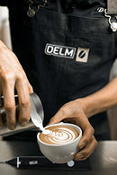 Delm Milk Frother Electric USB Stainless Steel Accessory (Red)