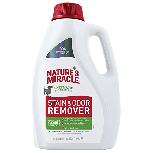 Nature's Miracle Dog Stain and Odor Remover, Safe for Your Pets & Home