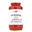 Keto Marinara Pasta Sauce by Yo Mama's Foods - Pack of (2) - No Sugar Added, Low Carb, Low Sodium, Gluten Free, Paleo Friendly, and Made with Whole, Non-GMO Tomatoes. (Shipping Only)