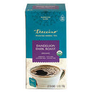 Teeccino Dandelion Root Tea - Dark Roast - Caffeine Free, Organic, Roasted Herbal Tea with Prebiotics, 3x More Herbs than Regular Tea Bags - Gluten-Free Coffee Alternative - 25 Tea Bags