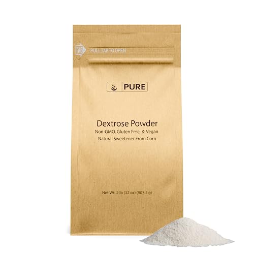 Pure Original Ingredients Dextrose (5 lb.) by Pure, Sugar Replacement Sweetener For Shakes or Baking,