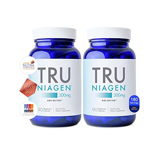 Multi Award Winning Patented NAD+ Booster Supplement More Efficient Than NMN - Nicotinamide Riboside for Cellular Energy Metabolism & Repair. Vitality, Muscle Health, Healthy Aging