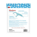 Plackers Twin-Line Dental Flossers, Advanced Whitening and Dual Action Flossing System, Easy Storage, Super Tuffloss, 2X The Clean, Cool Mint Flavor