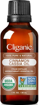 Cliganic Organic Cardamom Essential Oil - 100% Pure Natural for Aromatherapy Diffuser | Non-GMO Verified