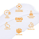 Thinksport SPF 50+ Mineral Sunscreen – Safe, Natural Sunblock for Sports & Active Use - Water Resistant Sun Cream –UVA/UVB Sun Protection – Vegan, Reef Friendly Sun Lotion, 6oz