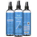 Pure Magnesium Oil Spray - Big 12 fl oz (Lasts 9 Months) 100% Natural, USP Grade = No Unhealthy Trace Minerals - from an Ancient Underground Permian Seabed in USA - Free Ebook Included