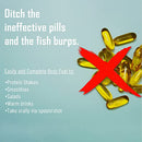 BIO PEAK Complete Body Fuel | Nutritional Metabolic Support Oil | Vegan Omega 3 6 9 Essential Fatty Acid Complex with DHA EPA | Keto MCT Oil Pure C8 | Paleo | Premium Eco Glass Bottle